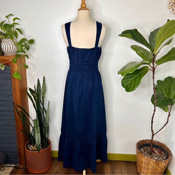 NWT Loft Navy Blue Maxi Dress - Picture 5 of 7